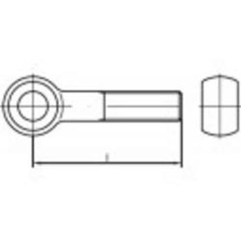 Očkový šroub TOOLCRAFT 107393, N/A, M20, 100 mm, ocel, 10 ks