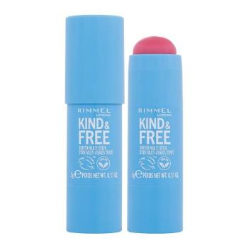 Rimmel London Kind & Free Tinted Multi Stick 5 g tvářenka pro ženy 003 Pink Heat