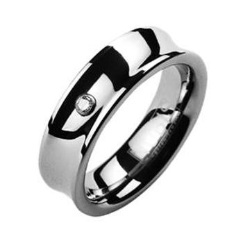 NUBIS® NWF1021 Dámský snubní prsten se zirkonem - velikost 52 - NWF1021-Zr-52