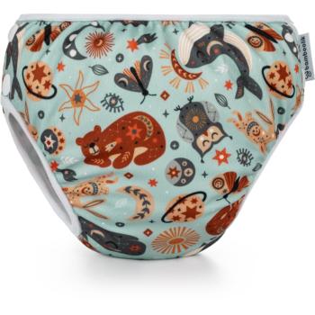 Bamboolik Swim Diapers Celestial Animals pratelné plenkové plavky velikost M 8-12 kg 1 ks