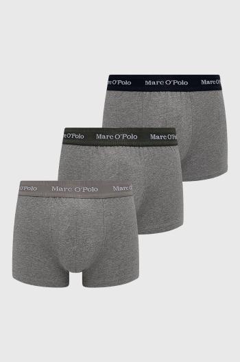 Boxerky Marc O'Polo (3-pack) šedá barva