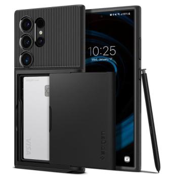 Spigen Slim Armor CS, black - Samsung Galaxy S24 Ultra (ACS07306)