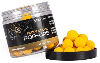 Nash plovoucí boilie pop ups scopex squid yellow 75 g - 20 mm