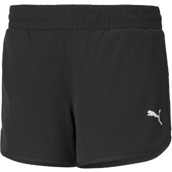 Puma ACTIVE 4 WOVEN SHORTS Dámské šortky, černá, velikost L