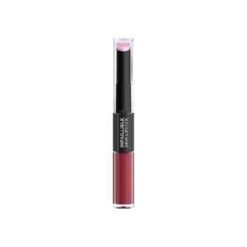 L'Oréal Paris Infaillible 24H Lipstick 5 ml rtěnka pro ženy 302 Rose Eternite tekutá rtěnka