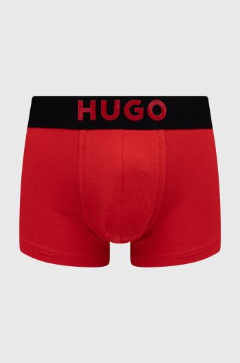 Boxerky Hugo pánské, červená barva