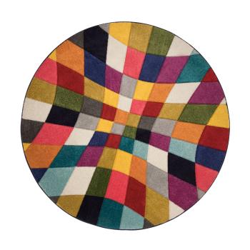 Flair Rugs koberce Kusový koberec Spectrum Rhumba Multi kruh - 160x160 (průměr) kruh cm Vícebarevná