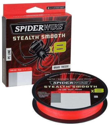 SpiderWire Stealth® Smooth8 x8 PE Braid Code Red 0,09 mm 150 m 7,5 kg-16 lbs Šňůra