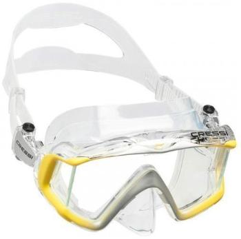 Cressi Liberty Triside Clear/Yellow Transparent UNI Potápěčská maska