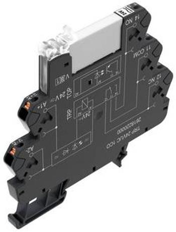 Vazební relé Weidmüller TRP 120VUC 1CO AGSNO, 120 V DC/AC, 6 A, 1 přepínací kontakt, 10 ks