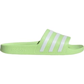 adidas ADILETTE AQUA Unisex pantofle, světle zelená, velikost 38