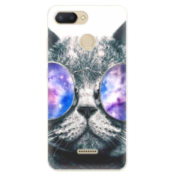 Odolné silikonové pouzdro iSaprio - Galaxy Cat - Xiaomi Redmi 6