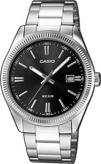 Náramkové hodinky Casio MTP-1302PD-1A1VEF, (d x š x v) 44.2 x 38.5 x 9.2 mm, stříbrná