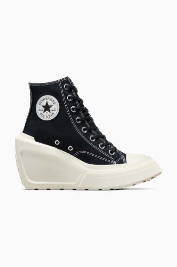 Kecky Converse Chuck 70 De Luxe Wedge dámské, černá barva, A06478C