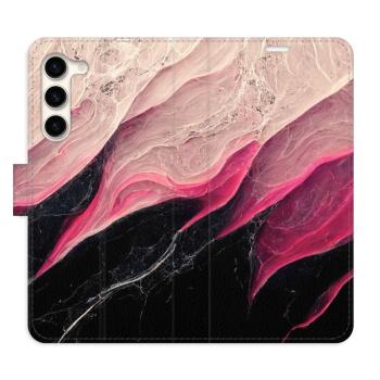 Flipové pouzdro iSaprio - BlackPink Marble - Samsung Galaxy S23+ 5G