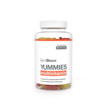Multivitamín Yummies 60 kaps. pomeranč citron třešeň - GymBeam
