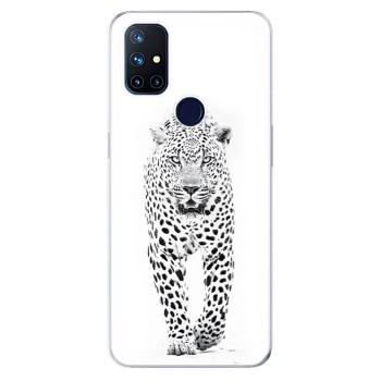 Odolné silikonové pouzdro iSaprio - White Jaguar - OnePlus Nord N10 5G