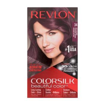 Revlon Colorsilk Beautiful Color 59,1 ml barva na vlasy pro ženy 34 Deep Burgundy na barvené vlasy; na všechny typy vlasů