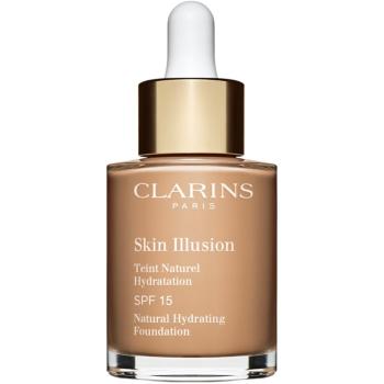 Clarins Skin Illusion Natural Hydrating Foundation rozjasňující hydratační make-up SPF 15 odstín 108,5 30 ml