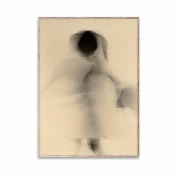 Premium Framed Art Blurred Girl – Museum Glass – 100 × 140 cm