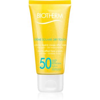 Biotherm Crème Solaire Dry Touch matující opalovací krém na obličej SPF 50 50 ml