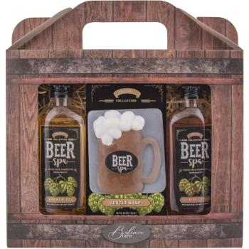 Bohemia Gifts & Cosmetics Beer Spa dárková sada (na tělo a vlasy) pro muže