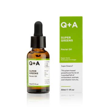 Q+A Super greens olej na obličej 30 ml