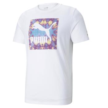 Graphic Tee Summer Streetwear Puma White M