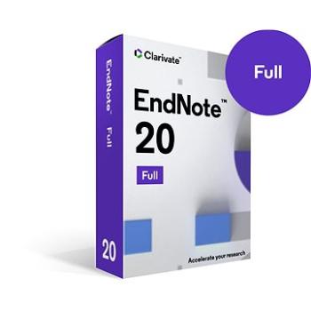 EndNote 20 Win/Mac (elektronická licence) (ENTEWMC20)