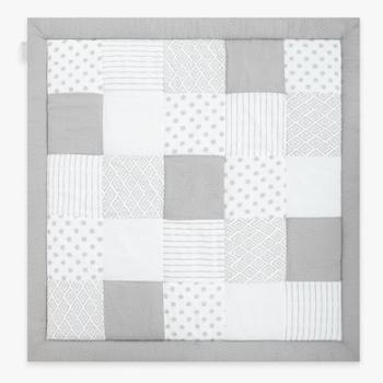 deka na plazení emma & noah / Patchwork Essential Grey 140x140 cm