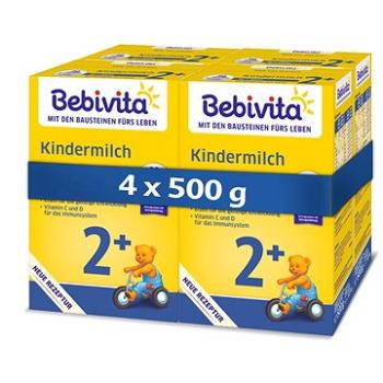 BEBIVITA JUNIOR 2+ Instantní mléčný nápoj 4× 500 g (4018852028741)