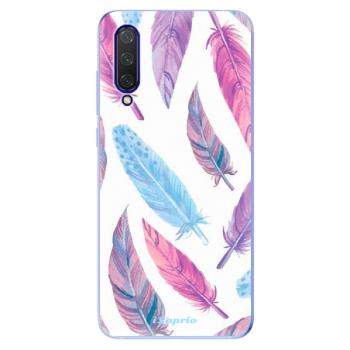 Odolné silikonové pouzdro iSaprio - Feather Pattern 10 - Xiaomi Mi 9 Lite