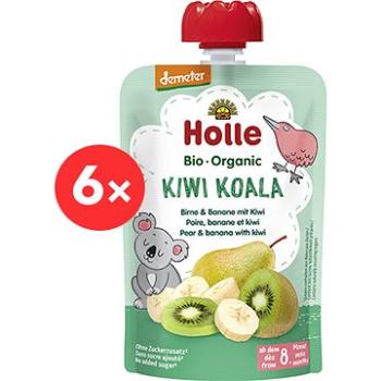 HOLLE Kiwi Koala  BIO hruška banán kiwi 6 × 100 g (7640161877283)