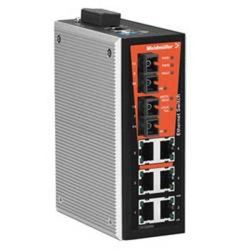 Průmyslový ethernetový switch Weidmüller, IE-SW-VL08MT-6TX-2SCS