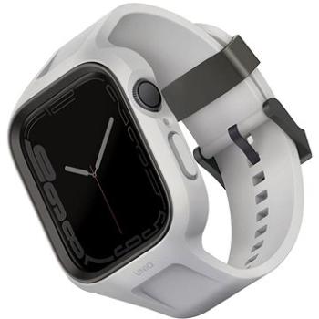 UNIQ Monos 2v1 řemínek a ochranné pouzdro pro Apple Watch 44/45mm šedý (UNIQ-45MM-MONOSGRY)