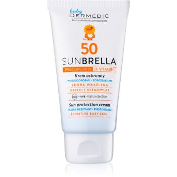 Dermedic Sunbrella Baby ochranný krém na obličej SPF 50 50 g