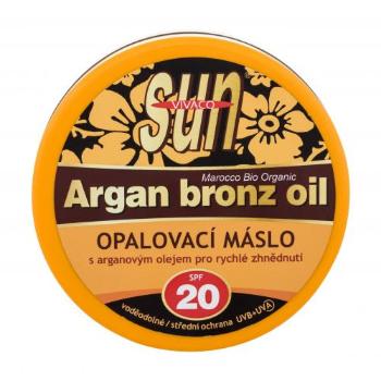 Vivaco Sun Argan Bronz Oil Suntan Butter SPF20 200 ml opalovací přípravek na tělo unisex na všechny typy pleti