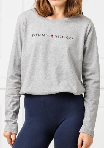 Dámské tričko Tommy Hilfiger UW0UW01910 XS Sv. šedá