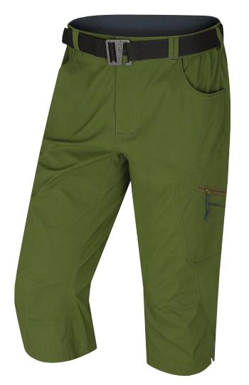 Husky Pánské 3/4 kalhoty Klery M tm. zelená Velikost: M
