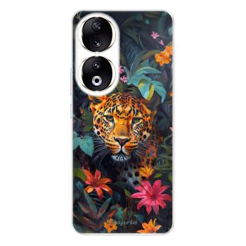 Odolné silikonové pouzdro iSaprio - Flower Jaguar - Honor 90 5G