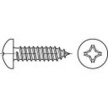 Čočkové šrouby do plechu TOOLCRAFT 1068084, N/A, 22 mm, nerezová ocel, 500 ks