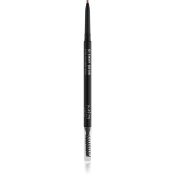 Mia Cosmetics Slimmy Brow oboustranná tužka na obočí s kartáčkem odstín 01 Blonde 0.09 g