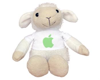 Plyšová ovečka Apple Jobs