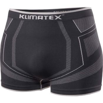 Klimatex ANDRIS Pánské funkční bezešvé boxerky, černá, velikost S