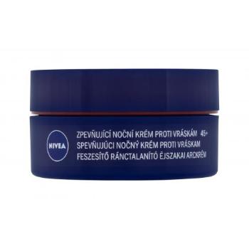 Nivea Anti-Wrinkle Firming 50 ml noční pleťový krém pro ženy na všechny typy pleti; proti vráskám; výživa a regenerace pleti