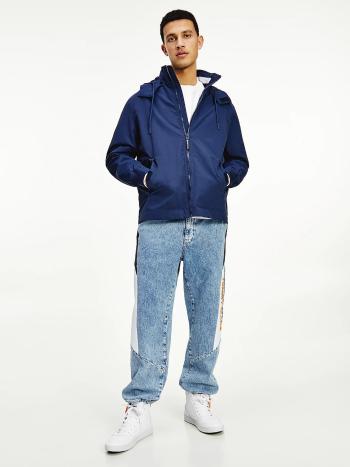 Tommy Hilfiger Tommy Jeans pánská tmavě modrá přechodová bunda TJM ESSENTIAL HOODED JACKET
