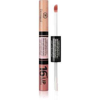 Dermacol 16H Lip Colour dlouhotrvající dvoufázová barva a lesk na rty odstín 32 4.8 g