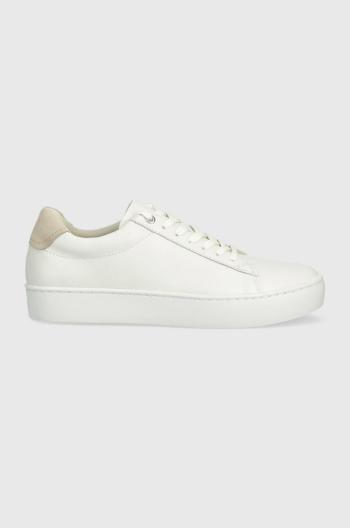 Kožené sneakers boty Vagabond ZOE bílá barva, 5526.001.01