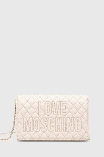 Kabelka Love Moschino béžová barva, JC4316PP08KG1