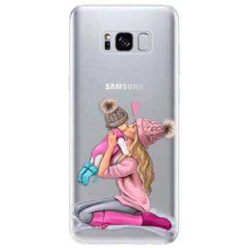 iSaprio Kissing Mom - Blond and Girl pro Samsung Galaxy S8 (kmblogirl-TPU2_S8)